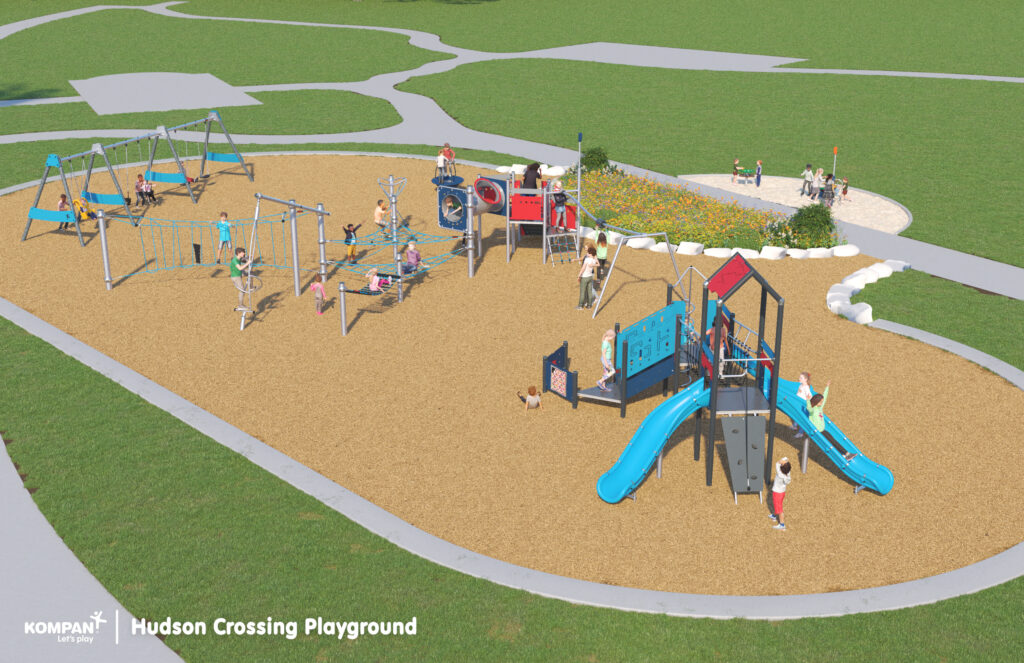 Hudson Crossing Playground Mockup